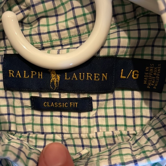 EUC Ralph Lauren Short Sleeve button down - Picture 3 of 4